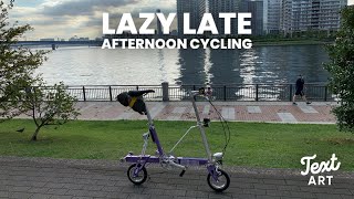 気怠い昼下がり　キャリーミーでゆるいサイクリング　Lazy late afternoon cycling