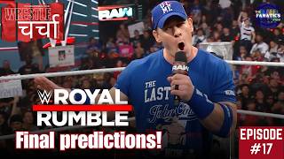 ROYAL RUMBLE IS THIS WEEKEND | #WrestleCharcha E17 | #WWE #royalrumble #johncena #podcast