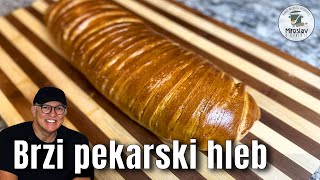 Ne kupujem više hleba! Novi jednostavan pekarski recept za brzi hleb za 5 minuta.