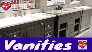 Bathroom Vanity Designs // Vanities at Menards - @NingD