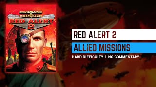 Red Alert 2 - Allied Mission 1 Lone Guardian - Hard Difficulty - Under Par Time