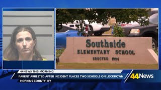 Parent arrested after incident places two Hopkins County schools on lockdown