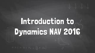Knowledge Session - Introduction to Dynamics NAV 2016