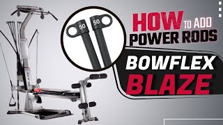 How to Add Power Rods to a Bowflex Blaze #bowflex #BowflexBlaze