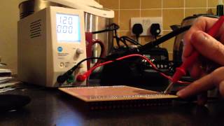 Relay Computer: ALU Logic Card LED Test