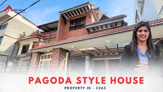 New Pagoda Style House on Sell at Raniban | ID-3265 |  Lalpurja Nepal