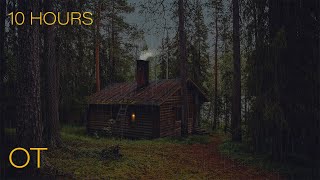 Thunderstorm in the Woods | Soothing Thunder & Rain Sounds For Sleeping| Relaxation| Study| 10 Hours