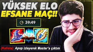 YÜKSEK ELO FULL TRYHARD EFSANE MAÇ !! | BU MAÇA KALP DAYANMAZ !! | Apophis