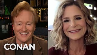 Kyra Sedgwick & Conan On The Secret To A Happy Marriage | CONAN on TBS