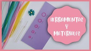 Como hacer tus propias HERRAMIENTAS BÁSICAS para FILIGRANA DE PAPEL/ QUILLING ✂ - TUTORIAL FÁCIL 📏