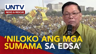 1986 EDSA Revolution, nabigo umano dahil sa mga politikong nakaupo sa pamahalaan