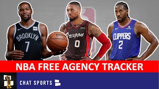 Day 5 NBA Free Agency Tracker: Damian Lillard Trade? Kevin Durant Extension + Kawhi Leonard Re-Signs