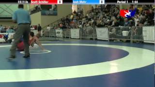 University Nat`ls FS  96 KG / 211.5 lbs: Scott Schiller vs. Josh Mohr