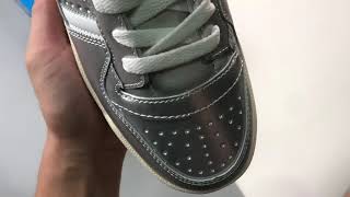 atmos adidas Forum 84 Low Metallic Silver GV9224