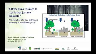 i-Tree Research Suite, Hydro+ and Green Infrastructure