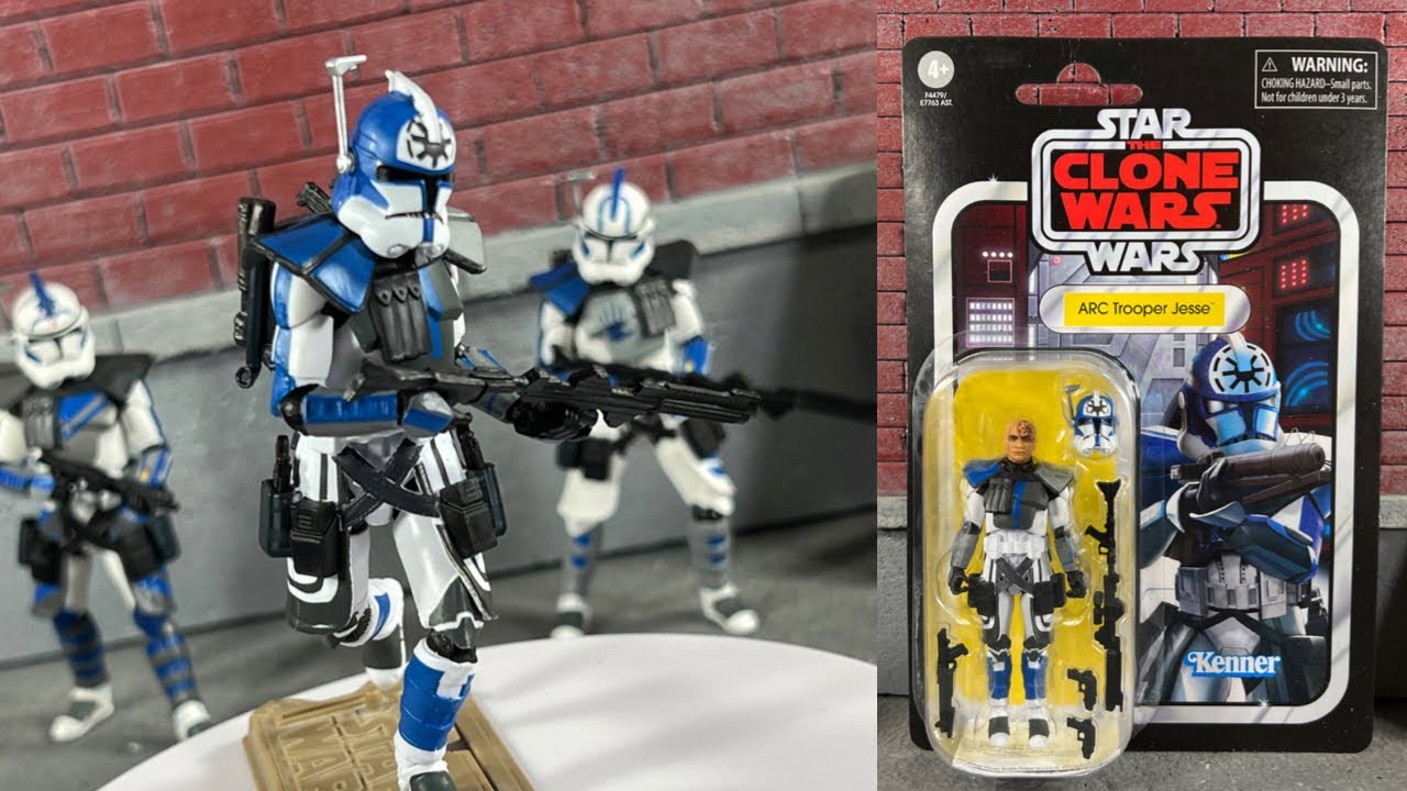 Star Wars: The Clone Wars 501st Legion Arc Troopers Join Vintage ...