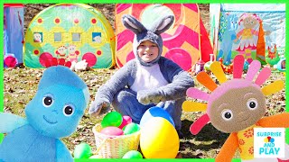 In The Night Garden Toys Easter Egg Hunt with Giant Ninky Nonk Tent