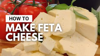 How to Make Feta Cheese at Home (Quick and Easy with Cheese Maker Kit)