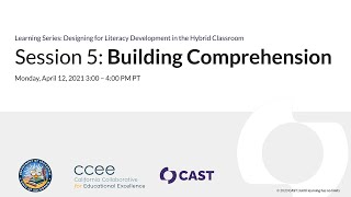 Session 5: Building Comprehension