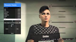 GTA Online how to make a pretty female character