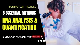 RNA Quantification Explained: 5 Methods You Should Know About| Mastering RNA Analysis #RNA #biotech