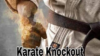 A short Breaking technique of Karate (Full contact)