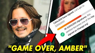 IT HAPPENED! Petition To REMOVE Amber Heard From Aquaman 2 Reaches 2 Million Signatures!