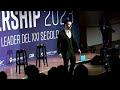 alex carini leadership keynote in rome italy