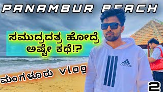 ಸಮುದ್ರದತ್ರ ಹೋದ್ರೆಅಷ್ಟೇ ಕಥೆ!?| mangalore vlog 2 | panambur beach | Agnish vlogs | ekangi payana |