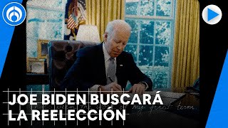 Joe Biden va por segundo periodo en Estados Unidos