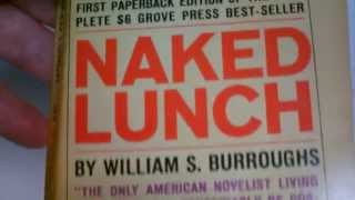 My book collection: Naked Lunch by William S. Burroughs, 1966 paperback