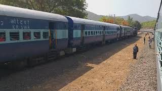 50106 Sindhudurg Passenger Arrives Diwankhavti | Konkan Railway1080p