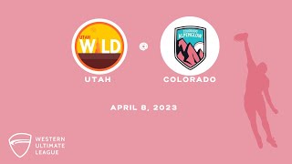 Utah Wild at Colorado | Saturday 4.8 at 2pm MT | WUL 2023