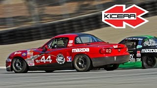 2014 Spec Miata SCCA Runoffs Driver's Eye - Full Race