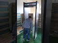 AT 500A outdoor waterproof type 18 zones walk through metal detector