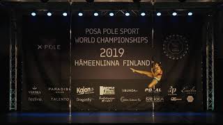 Nora Susana Ordonez   winner POSA Pole Sport World Championship 2019 Master 50+ Women