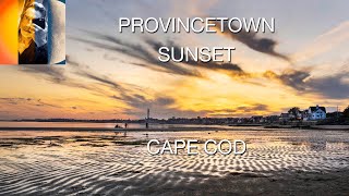 Provincetown Sunset Cape Cod Ma Usa