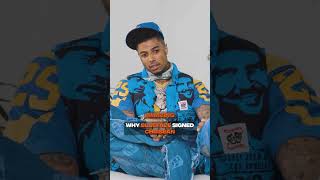 This Is Why Blueface Signed Chrisean 👀 #shorts #rap #blueface #chrisean #interview