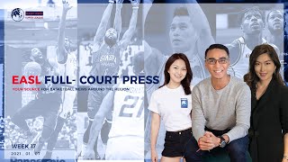 EASLフルコートプレス 2021年1月9日 | The top 🏀 news from CBA, KBL, B.LEAGUE, P.League+, \u0026 PBA