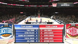NBA 2K20 - Team Giannis Vs Team Lebron NBA All Star Game 2020 Hall Of Fame