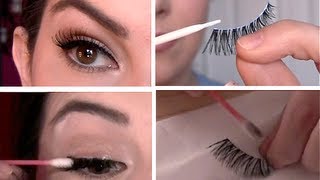 False Eyelashes 101: Select, Apply, Remove, Clean
