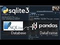 #Python | sqlite3 module: SQLite db → Pandas DataFrame | #sqlite3 #pandas
