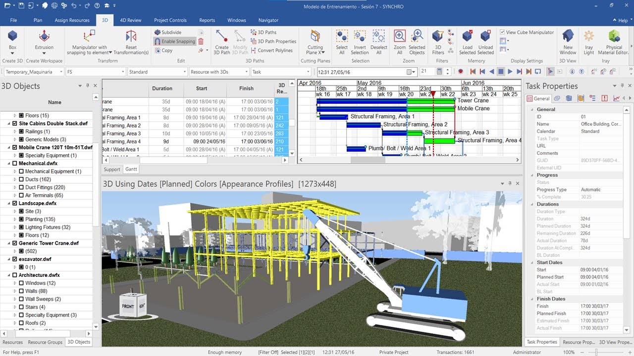 🟢 NUEVO CURSO: Programación Y Simulación 4D Con SYNCHRO | Bentley ...