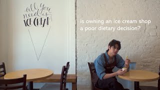 Owning an Ice cream Shop at 26 (slow days and mojito season)