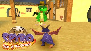 Spyro: Year of the Dragon (PS1) 117% - Part 36 - Dino Mines