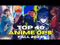 MY TOP 40 ANIME OPENINGS [FALL 2024] First Ver.