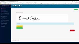 TaxSlayer ProWeb Paperless Applications