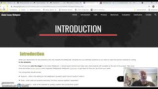 Creating WebQuest in Google Sites
