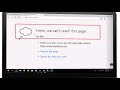 How to Fix Hmm, We Can’t Reach This Page Error in Microsoft Edge in Windows 10