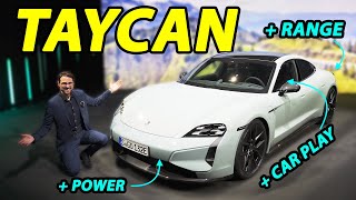 2024 Porsche Taycan facelift REVIEW - even quicker in acceleration and recharging!